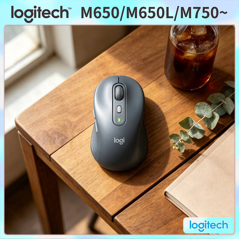 Logitech Home Cinema - Logitech M650 Wireless Ergonomic Mouse -