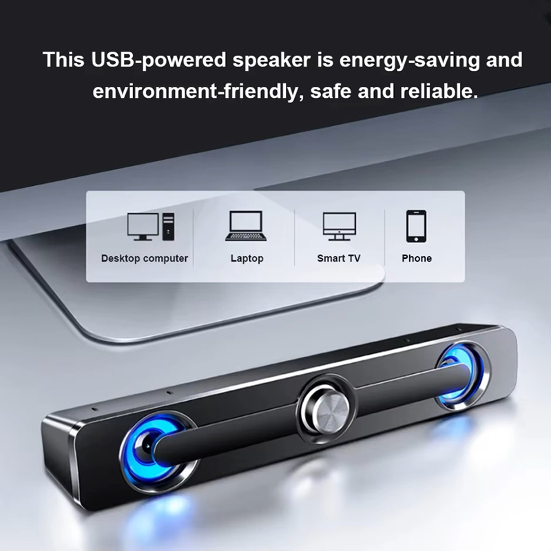 Home Cinema Audio System - Caixa De Som Wired Speaker Soundbar