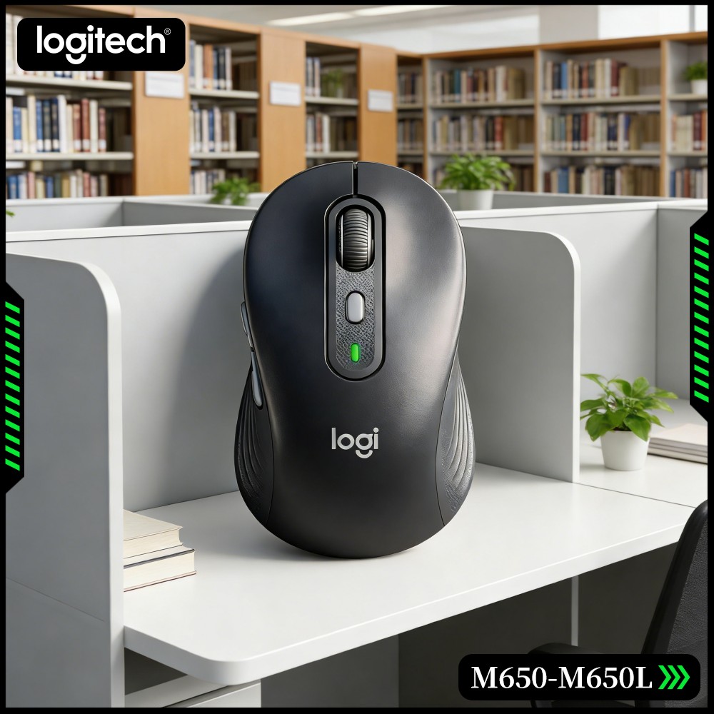 Logitech Home Cinema - Logitech M650/M650L Signature Mouse - Wireless,