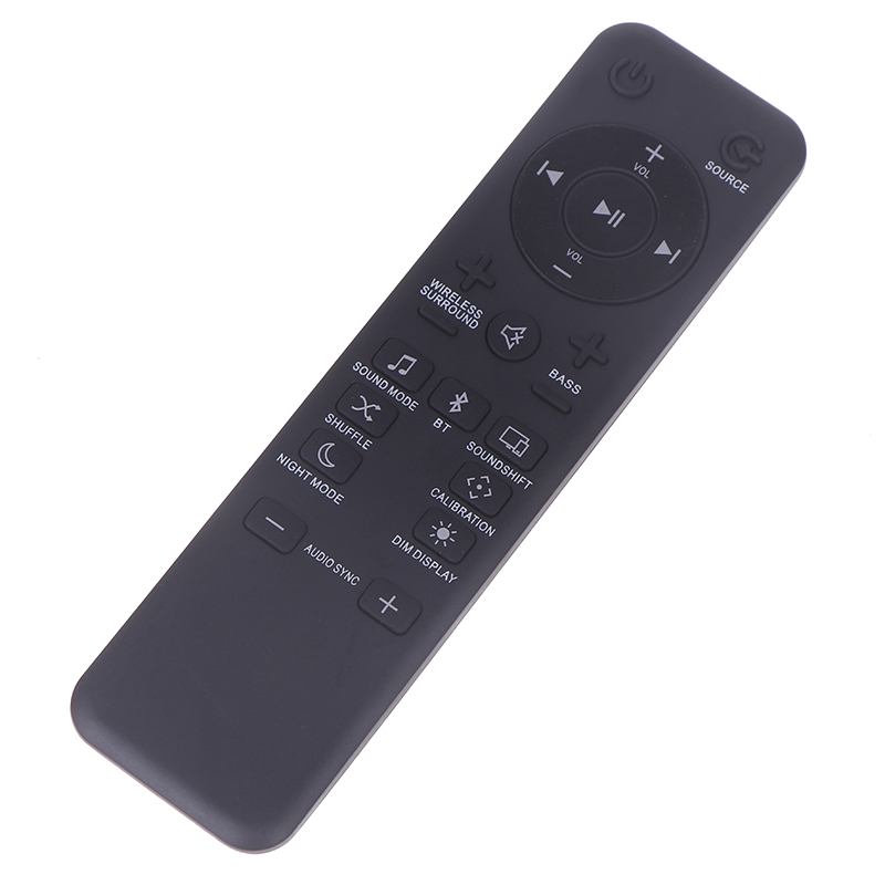 Home Cinema Audio System - Black Remote Control For JBL Bar