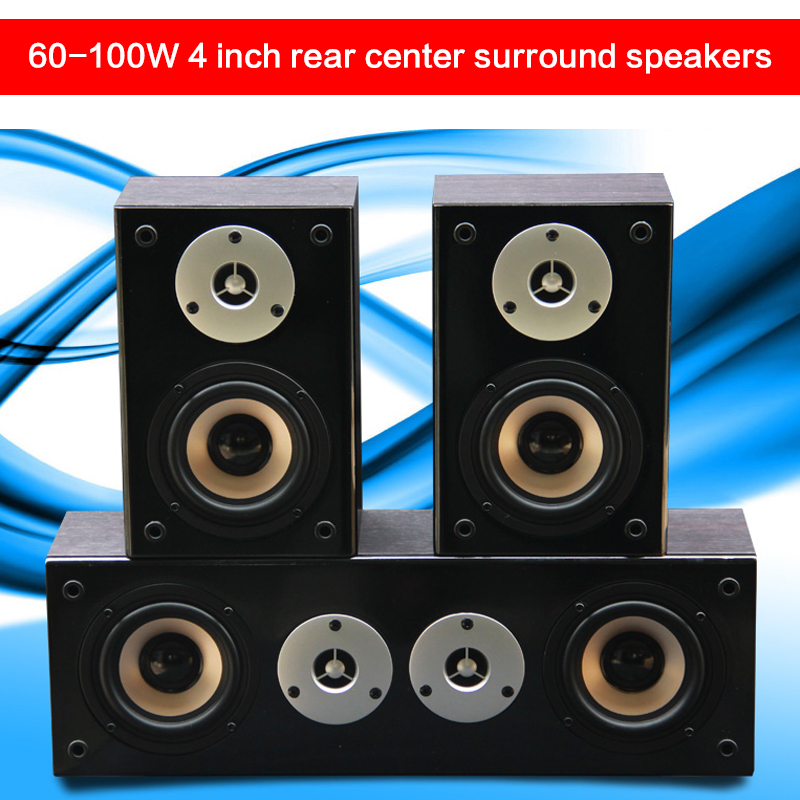 Home Cinema Audio System - 100W 4 Inch High Power Wall