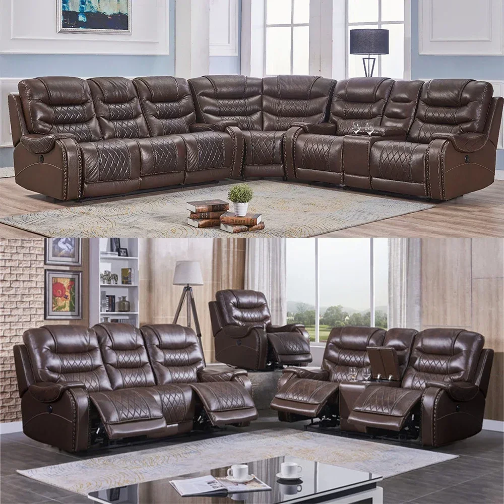 Minimalist High Quality Genuin - Home Cinema Couch review and price
