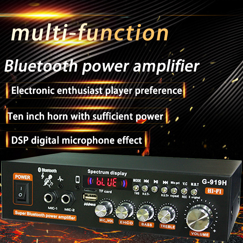 G-919H 1000W Home Power Amplif - Home Cinema Audio System review and price