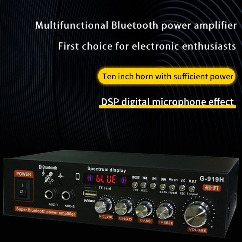 G-919H 1000W Home Power Amplif - Home Cinema Audio System review and price