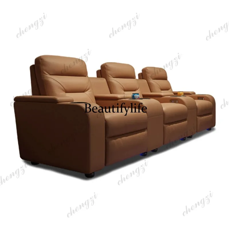 A49 Leather Sofa set With POWE - Home Cinema Couch review and price