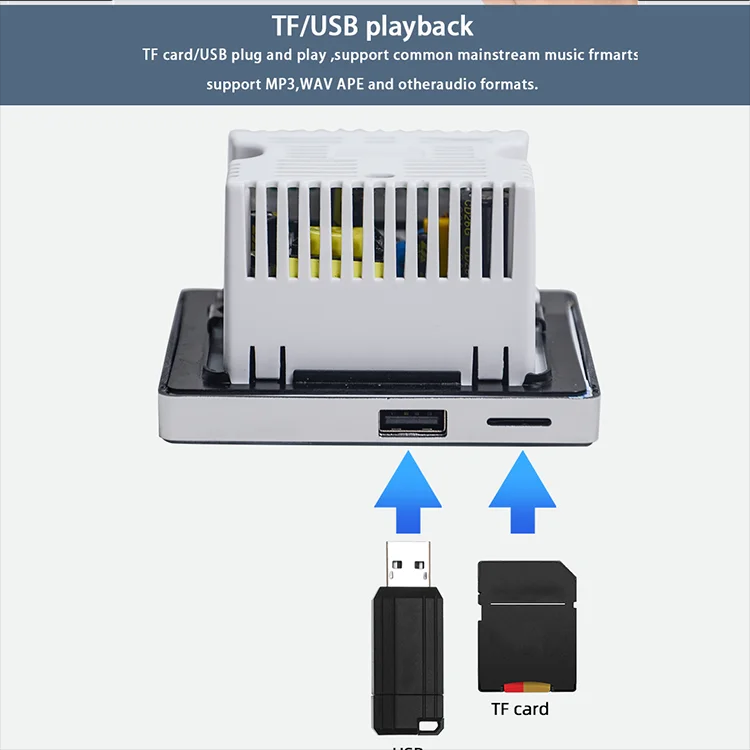 Bluetooth Wall Amplifier Home  - Home Cinema Audio System review and price