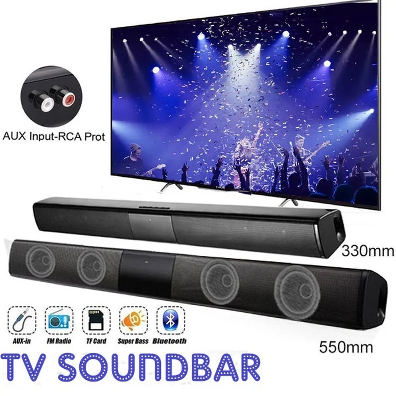 40W High Power Soundbar for TV - Home Cinema Audio System review and price
