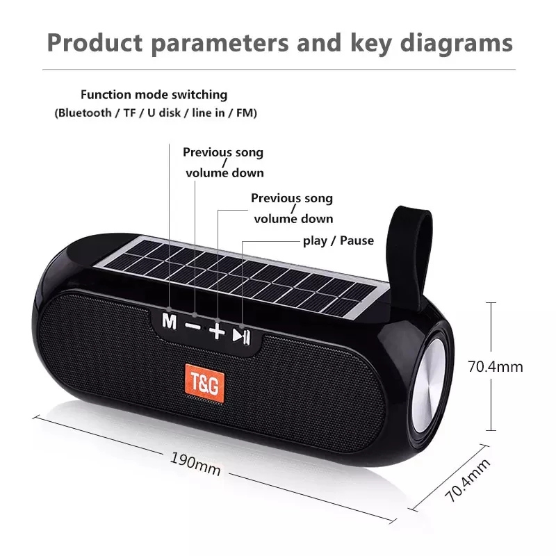 Solar Radio FM Outdoor Portabl - Home Cinema Audio System review and price